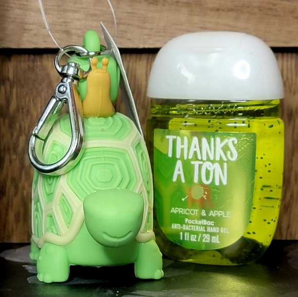 B&BW Rubber Bobble Head Turtle & Snail Friend Pocketbac Holder & Refill - Picture 3 of 3